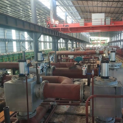 सतत हॉट डिप गैल्वनाइजिंग लाइन 0.7-1.7 मिमी 450 मिमी 120000TPY स्टील धातु: