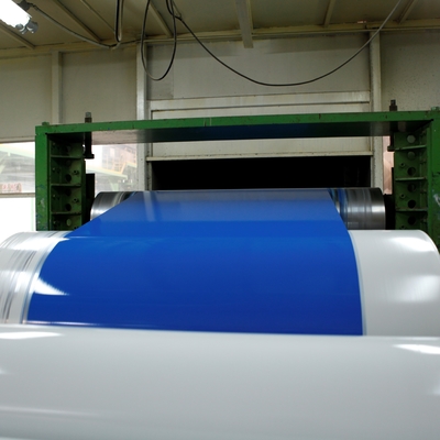 1350mm मेटल शीट कलर कोटिंग प्लांट कई स्पीड लाइन 1.0-2.5mm
