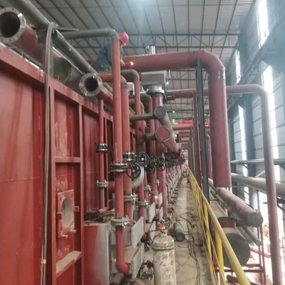 सीजीएल सतत गैल्वनाइजिंग लाइन फर्नेस 0.6-1.2 मिमी 550 मिमी 150000TPY स्टील शीट