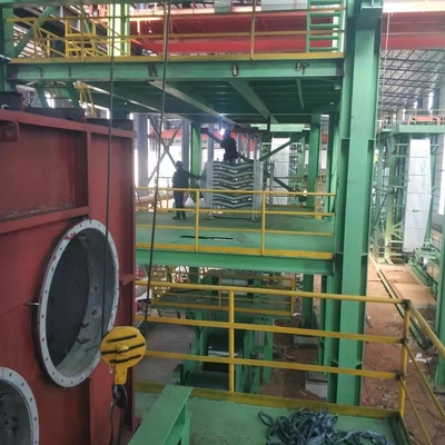 स्टील हॉट डिप गैल्वनाइजिंग लाइन प्रक्रिया 0.15-0.8 मिमी 1250 मिमी 200000TPY