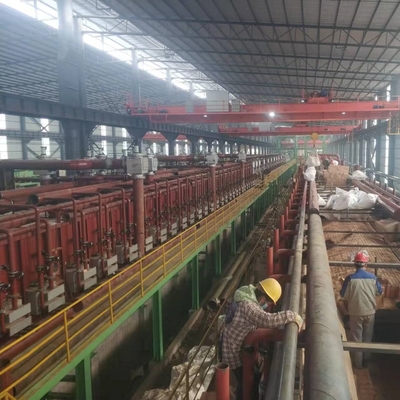 जिंक हॉट डिप गैल्वनाइजिंग लाइन्स प्रक्रिया 1.0-1.5 मिमी 650 मिमी 100 000TPY