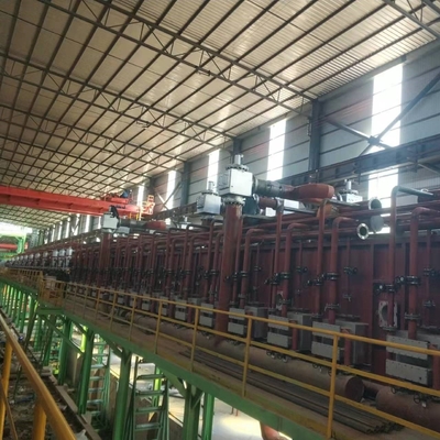 जीआई हॉट डिप गैल्वनाइजिंग लाइन उपकरण 0.15-0.8 मिमी 1250 मिमी 200000TPY