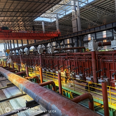 1.5-3.0 मिमी 550 मिमी . में 100000TPY हॉट डिप गैल्वनाइजिंग लाइन