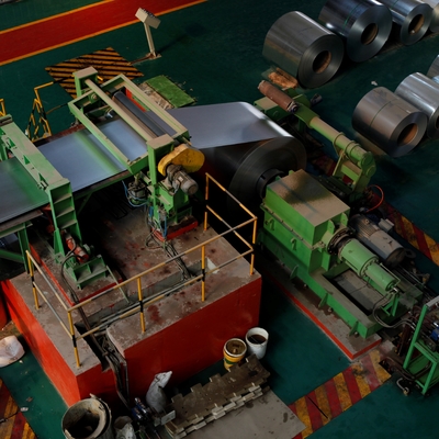 150000TPY गर्म डुबकी जस्ती उत्पादन लाइन 0.6 मिमी 1.2 मिमी 550 मिमी