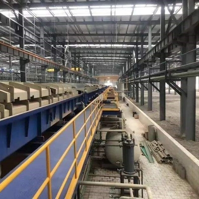 गर्म हवा सुखाने वाले उपकरण के साथ स्टील पुश पुल पिकलिंग लाइन प्रक्रिया 30-180 मीटर / मिनट