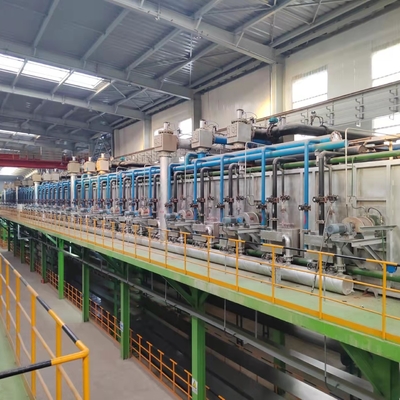 फर्नेस और इलेक्ट्रिक उपकरणों के साथ मैक्स 1250 मिमी निरंतर गैल्वनाइजिंग लाइन